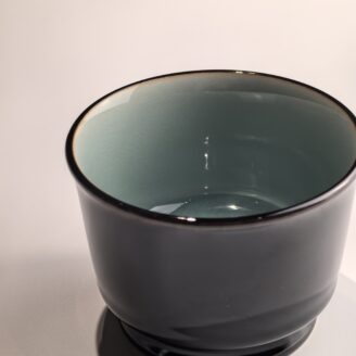 龍泉青磁 黄燦 墨玉容天杯